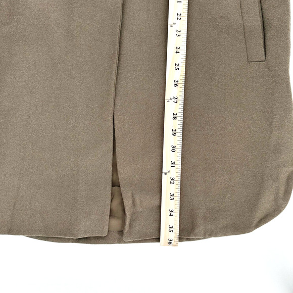 All Saints Womens Wool Vine Coat Small Trench Modern Minimalist Quiet Luxury - Picture 12 of 12